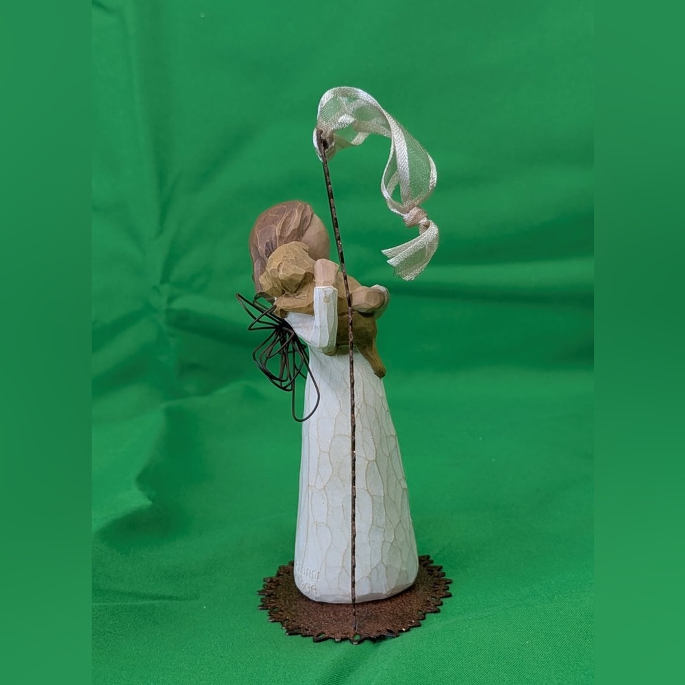 Angel of Friendship Willow Tree Susan Lordi Pet Lovers Comfort. Preowned - Picture 7 of 7